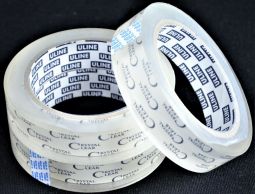 ULINE® Brand #S-2306 1" Crystal Clear Regular-Duty Tape